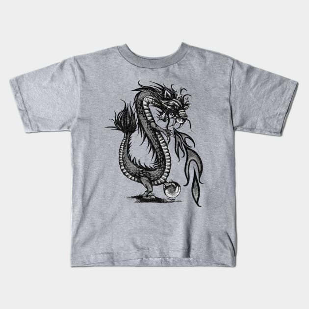 dragon Kids T-Shirt by inkzella